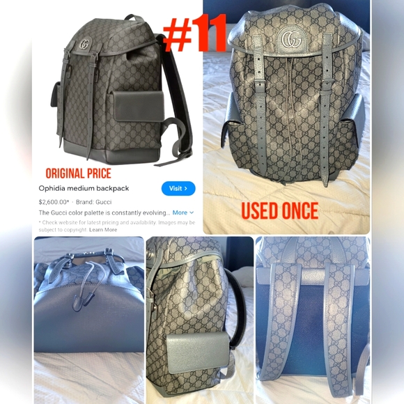 GUCCI Ophidia medium backpack - Picture 1 of 1